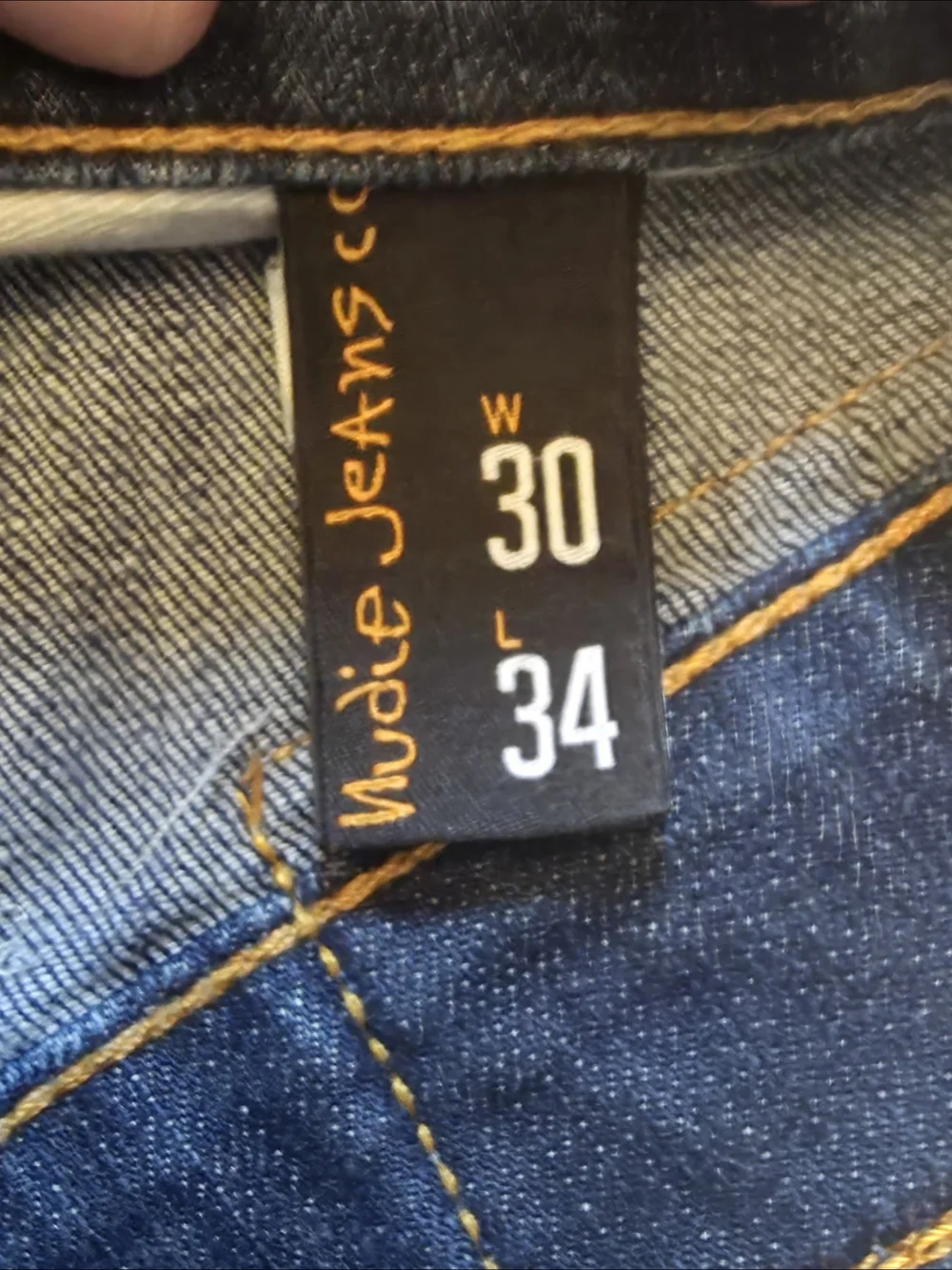 Nudie Jeans Co Men's Slim Straight Dark Indigo Jeans 30x34